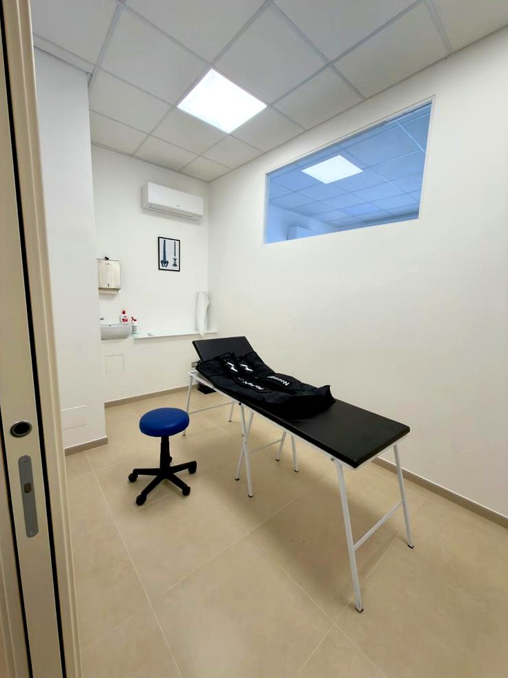 La seconda sala dello studio